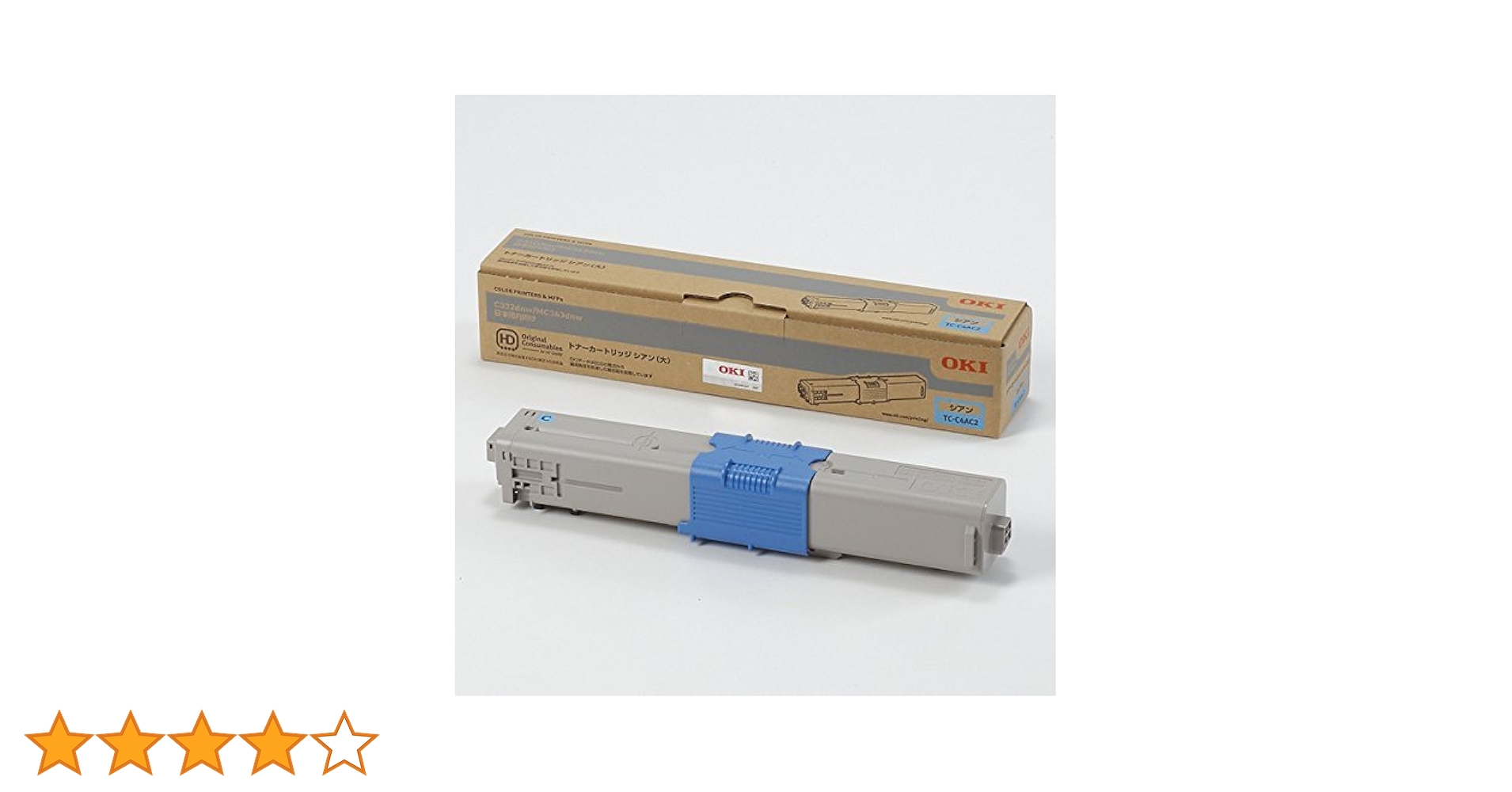 Amazon | OKI トナーカートリッジ(大) シアン TC-C4AC2 | Oki Data